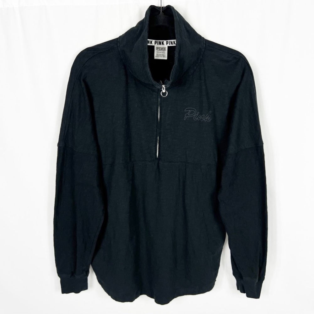 Pink Victoria’s Secret Pullover 1/4 zip with Pockets PC